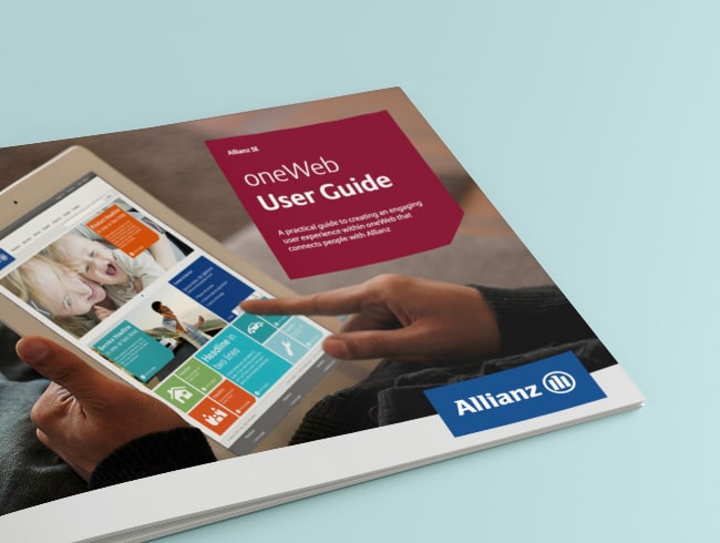 Project: Allianz oneWeb User Guide